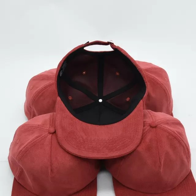 Cotton Corduroy 5 Panel Flat Brim Baseball Hat by Stagger Lee Outfitters - Stagger Lee Outfitters