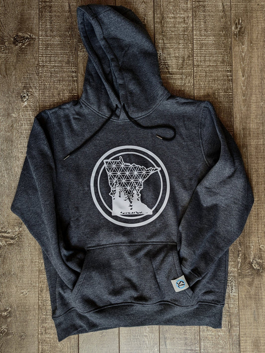 Our exclusive heavyweight hoodie with our simple bright white design, simple and clean design that stands out anywhere you go