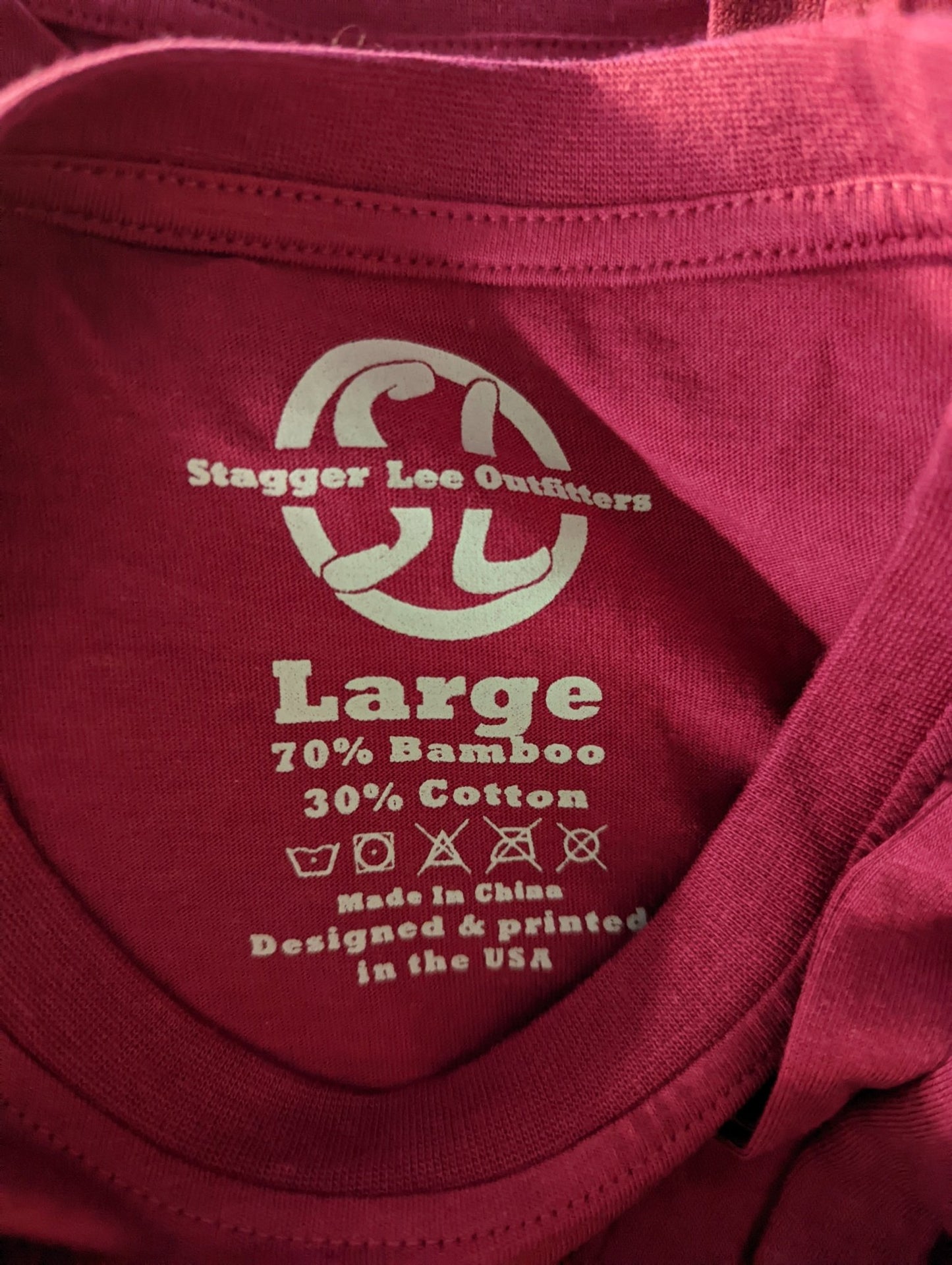 Tri-colored Minnesota Logo Organic Tee - Stagger Lee Outfitters