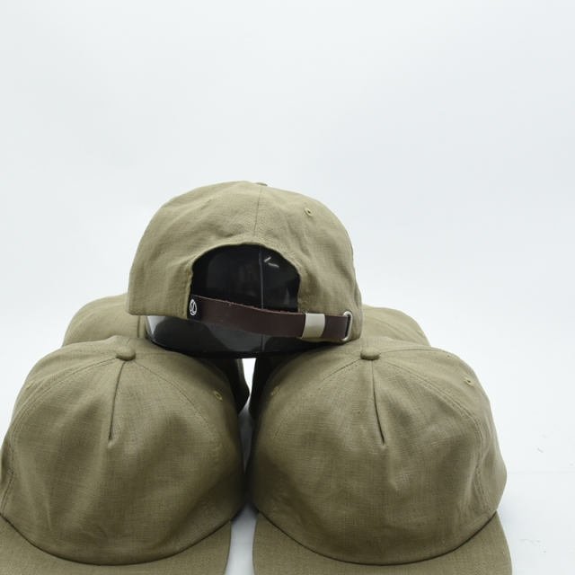 Unstructured 5 Panel Hemp Hat with Leather Strap by Stagger Lee Outfitters - Stagger Lee Outfitters