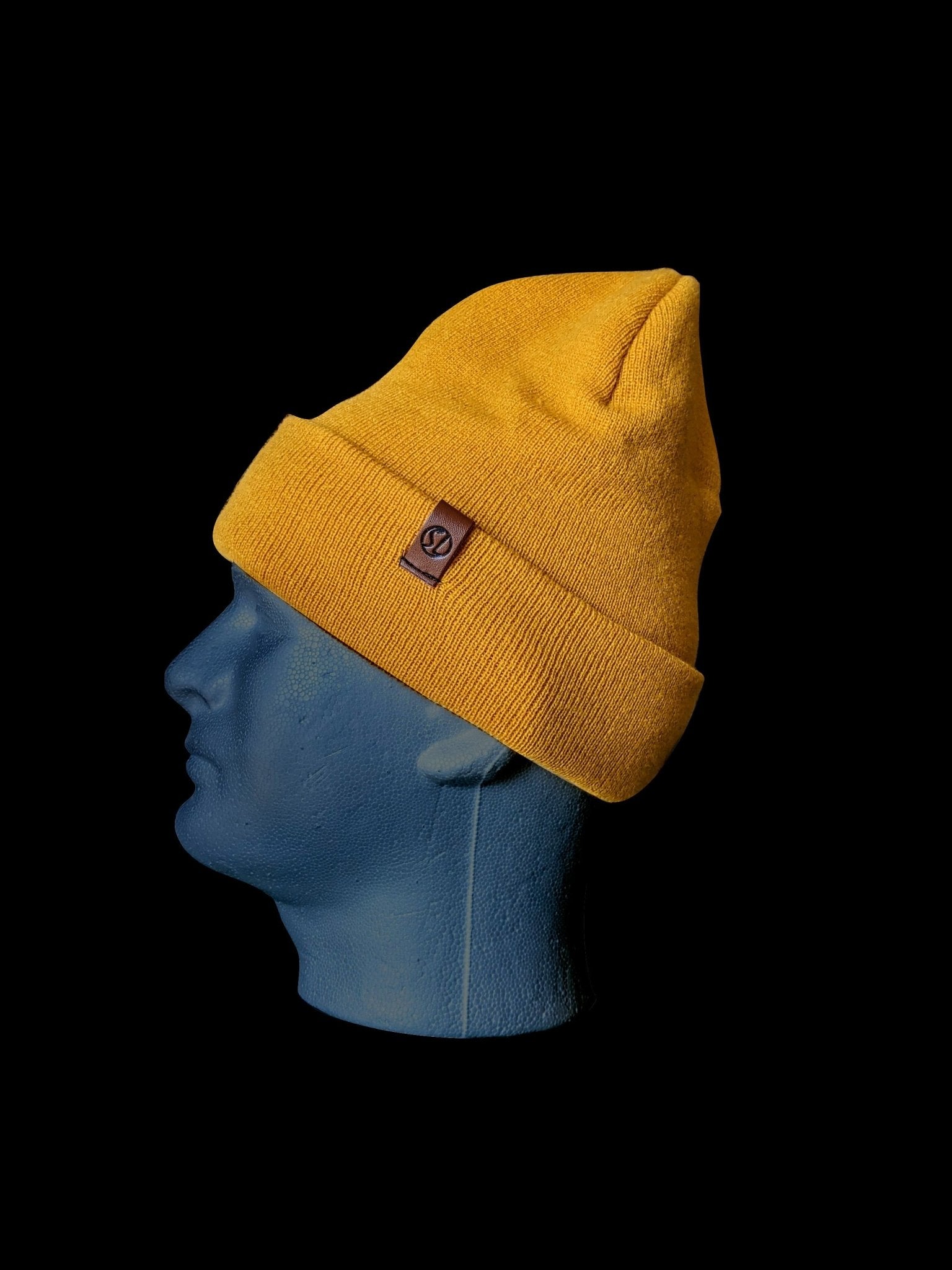 Cuffed Beanie with Vegetable Tanned Leather Minnesota Patch - Stagger Lee Outfitters